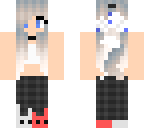 cute wolf pjs girl