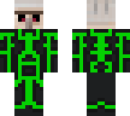 green robot golem