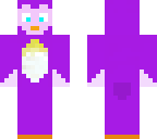 purple penguin onsie