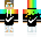 rainbow nike boy