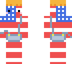 american flag overalls