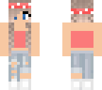 fixed red bandana