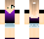 girl purple shirt
