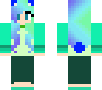 my green and blue panda