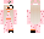 pink bunny girl