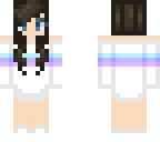 pretty girl with dark brown hair