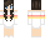 rainbow brown haired girl