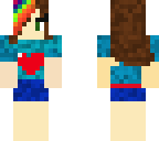 rainbow girl