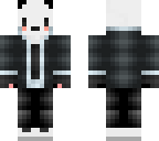 black jacket panda