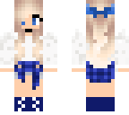 blue girl