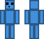 blue slime man