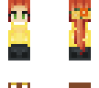 clothes head and hair to new skin