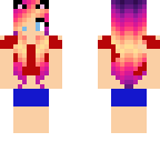 flaming gamer cat girl 4th of july