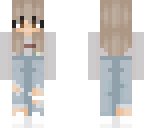 hannah in overalls