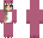 magenta dino onsie girl edit