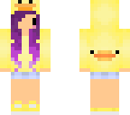purple cute duckie