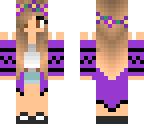 purple girl