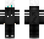 white haired boy