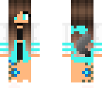 blue cheerleader