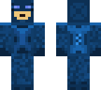 blue superhero