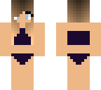 purple swimsuit