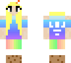 rainbow adidas girl