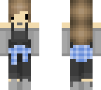 chibi overalls