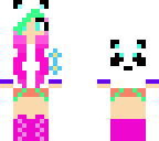 cute panda girl