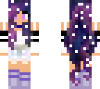 galaxy cat girl edit