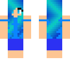 plane pretty blue cute girl skin