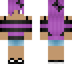 purple black gurl