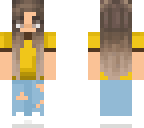 really yellow girl