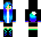blue girl