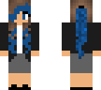 blue hair buinsess