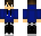 blue jacket