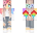 cool skin that i found but i added rainbow wings
