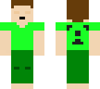 radioactive asleep with pjs minecraft skin