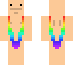 rainbow mankini