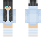 blue girl