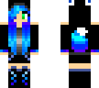 blue wolf girl