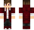 maroon coat xddd