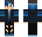 blue gamer boy