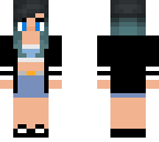 dyed blue