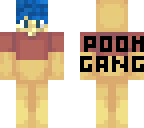 pooh gang blue hair