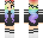 rainbow girl