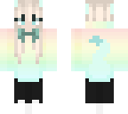 rainbow pastel tomboy