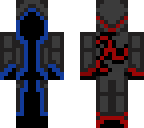 red and blue clan