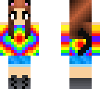tie die girl