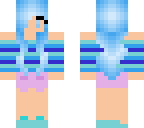 blue girl