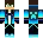 el chico azul
